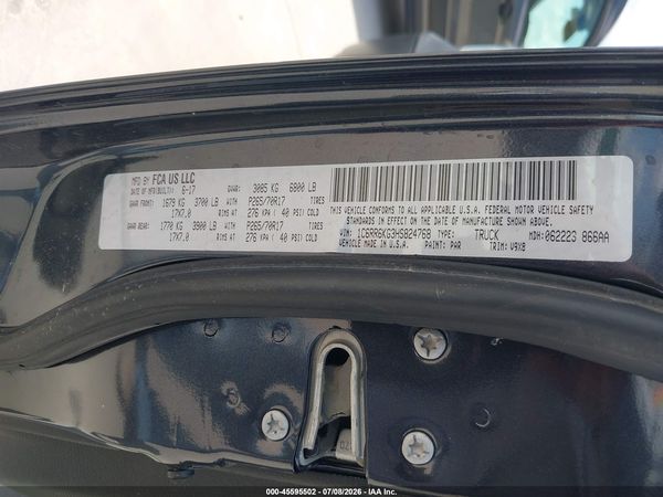 2017 RAM 1500 TRADESMAN  4X2 5'7 BOX