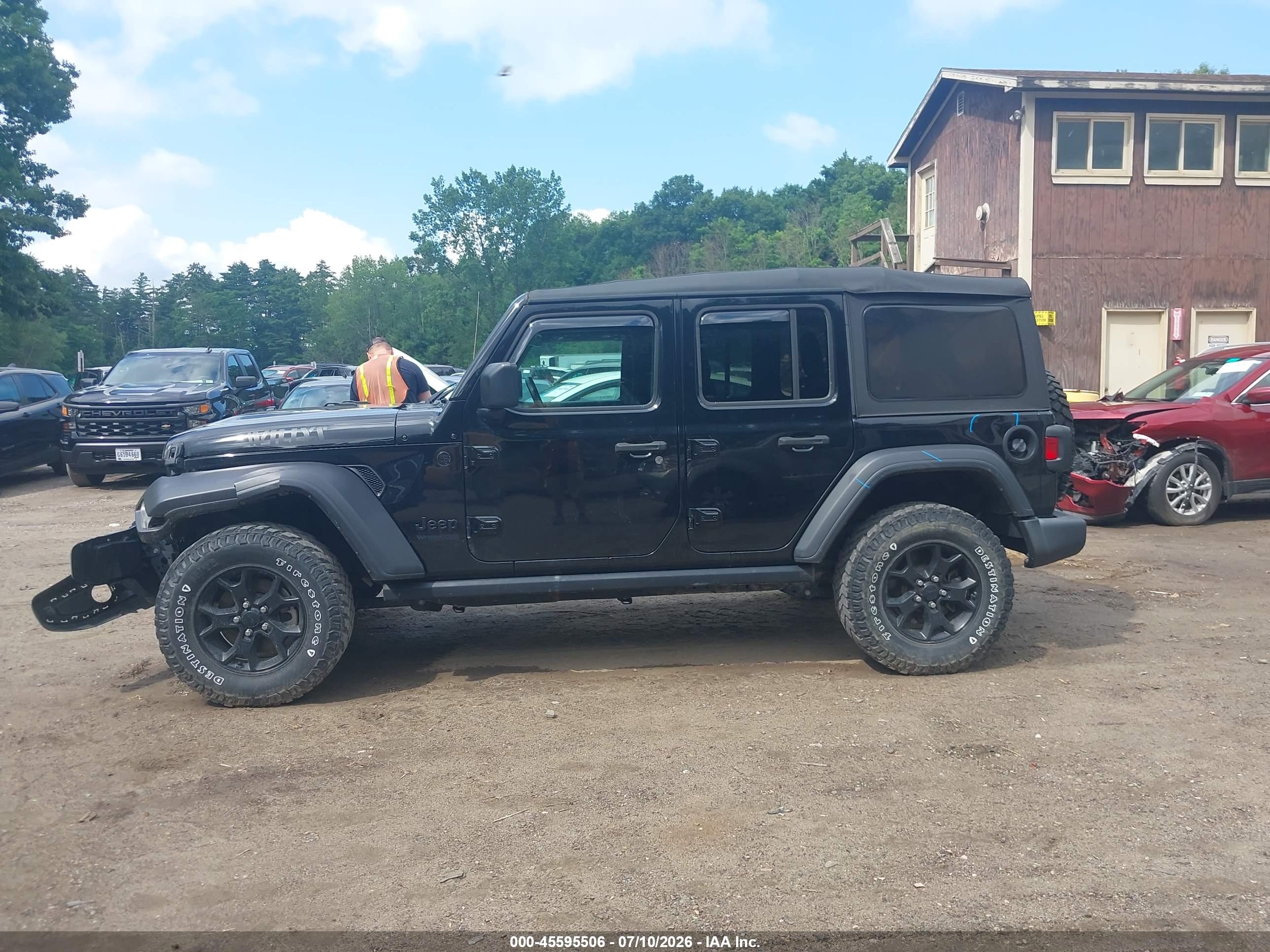 2021 JEEP WRANGLER UNLIMITED WILLYS SPORT 4X4