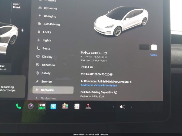 2021 TESLA MODEL 3