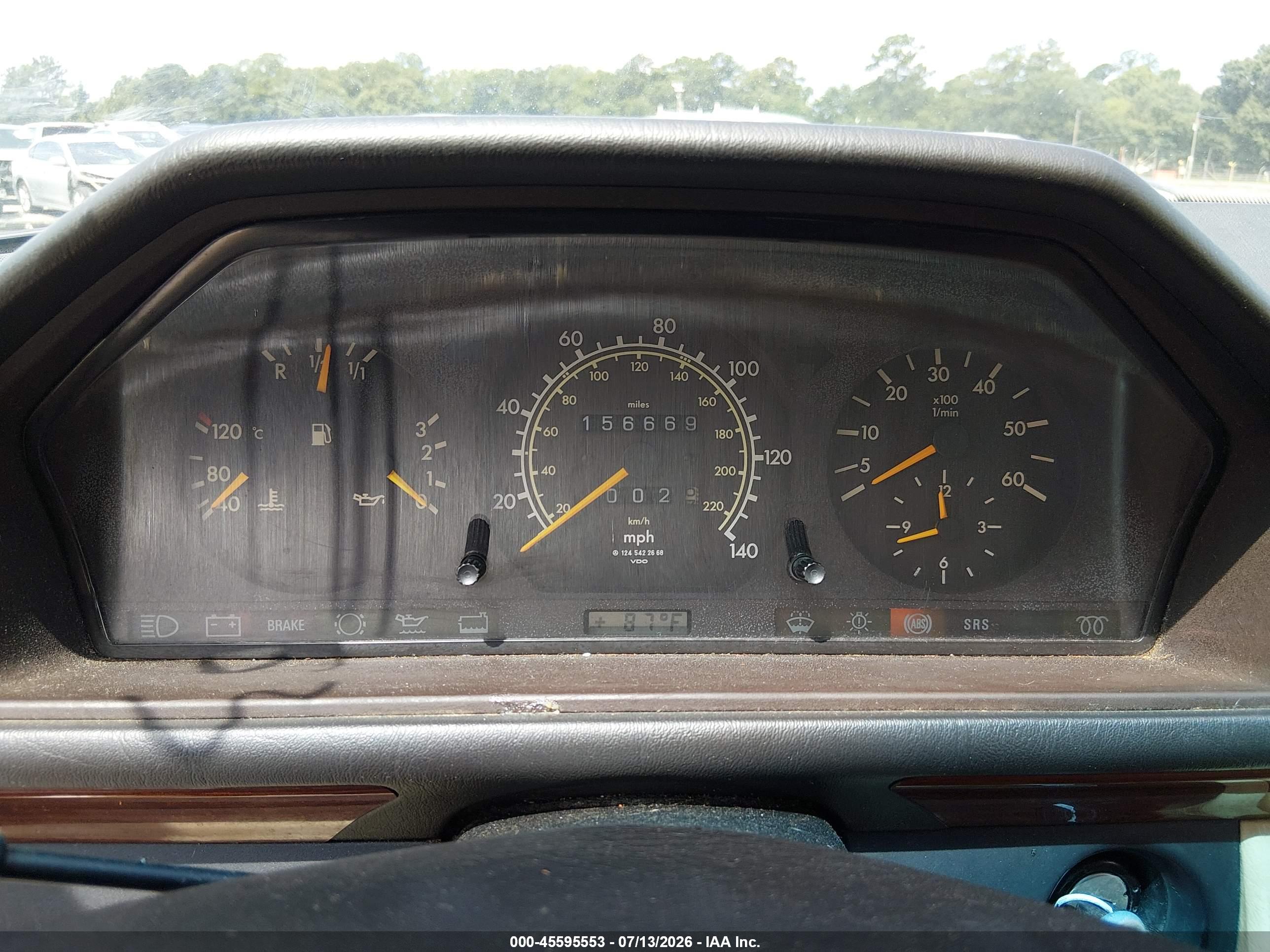1992 MERCEDES-BENZ 300 300D 2.5