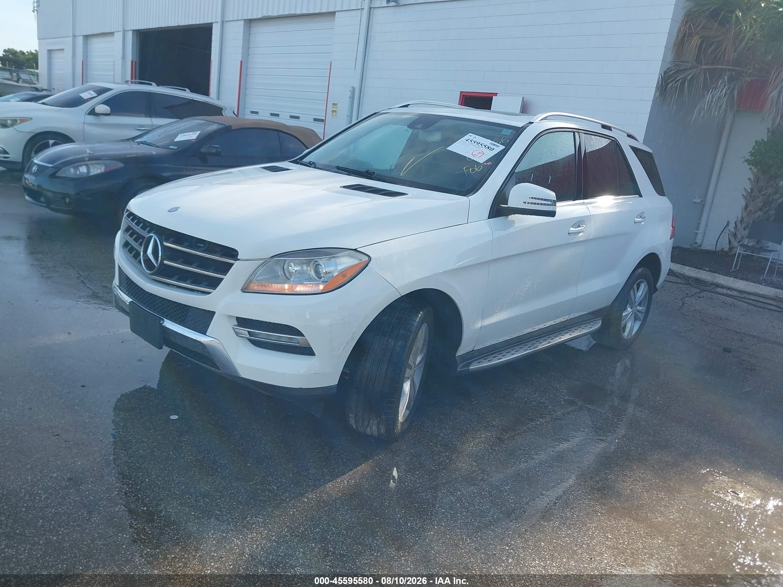 2014 MERCEDES-BENZ ML 350 4MATIC — I2