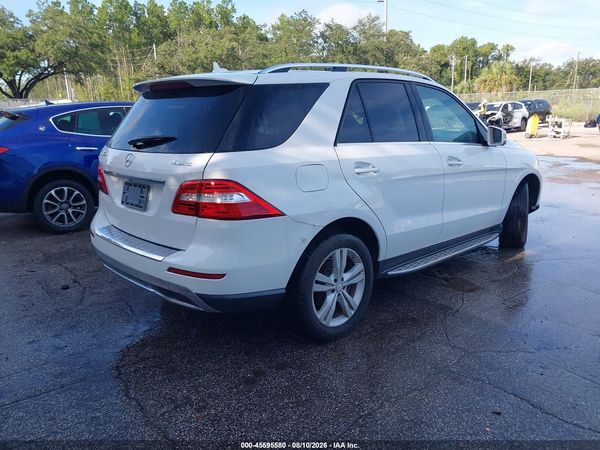2014 MERCEDES-BENZ ML 350 4MATIC — I4