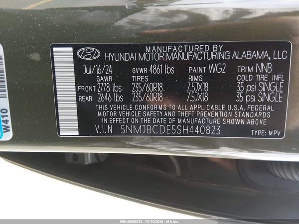 2025 HYUNDAI TUCSON SEL
