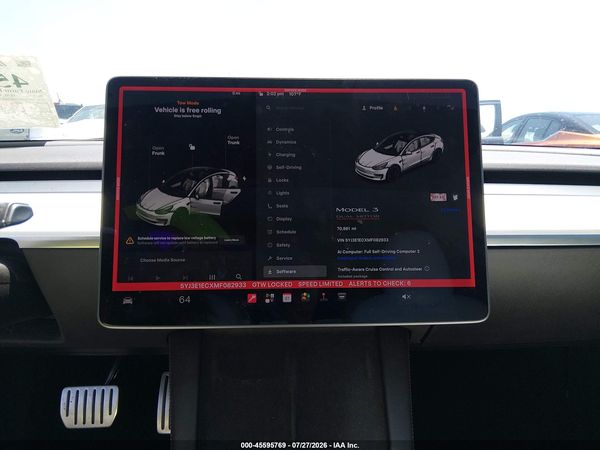 2021 TESLA MODEL 3 — I132