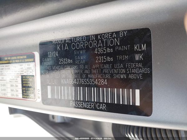 2025 KIA K5 GT-LINE