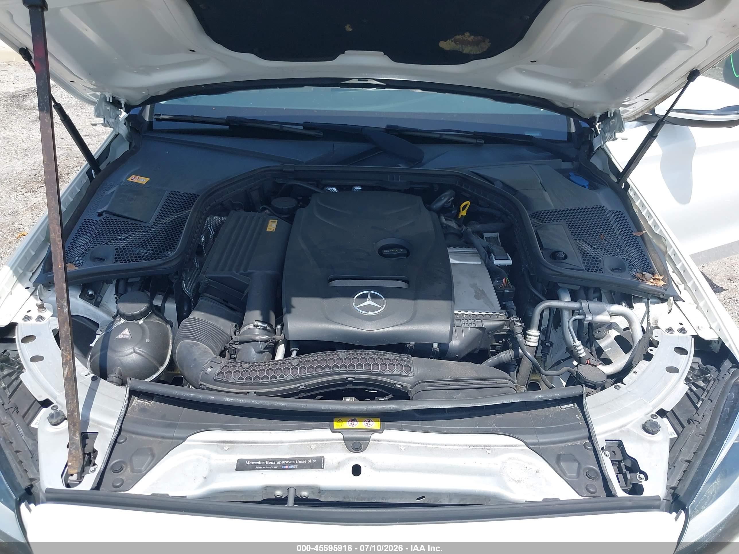 2016 MERCEDES-BENZ C 300 C300