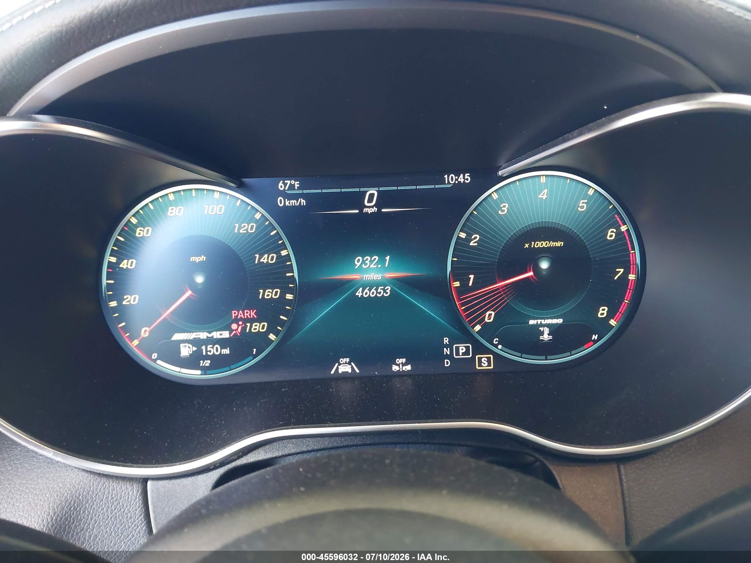 2021 MERCEDES-BENZ AMG C 43 4MATIC
