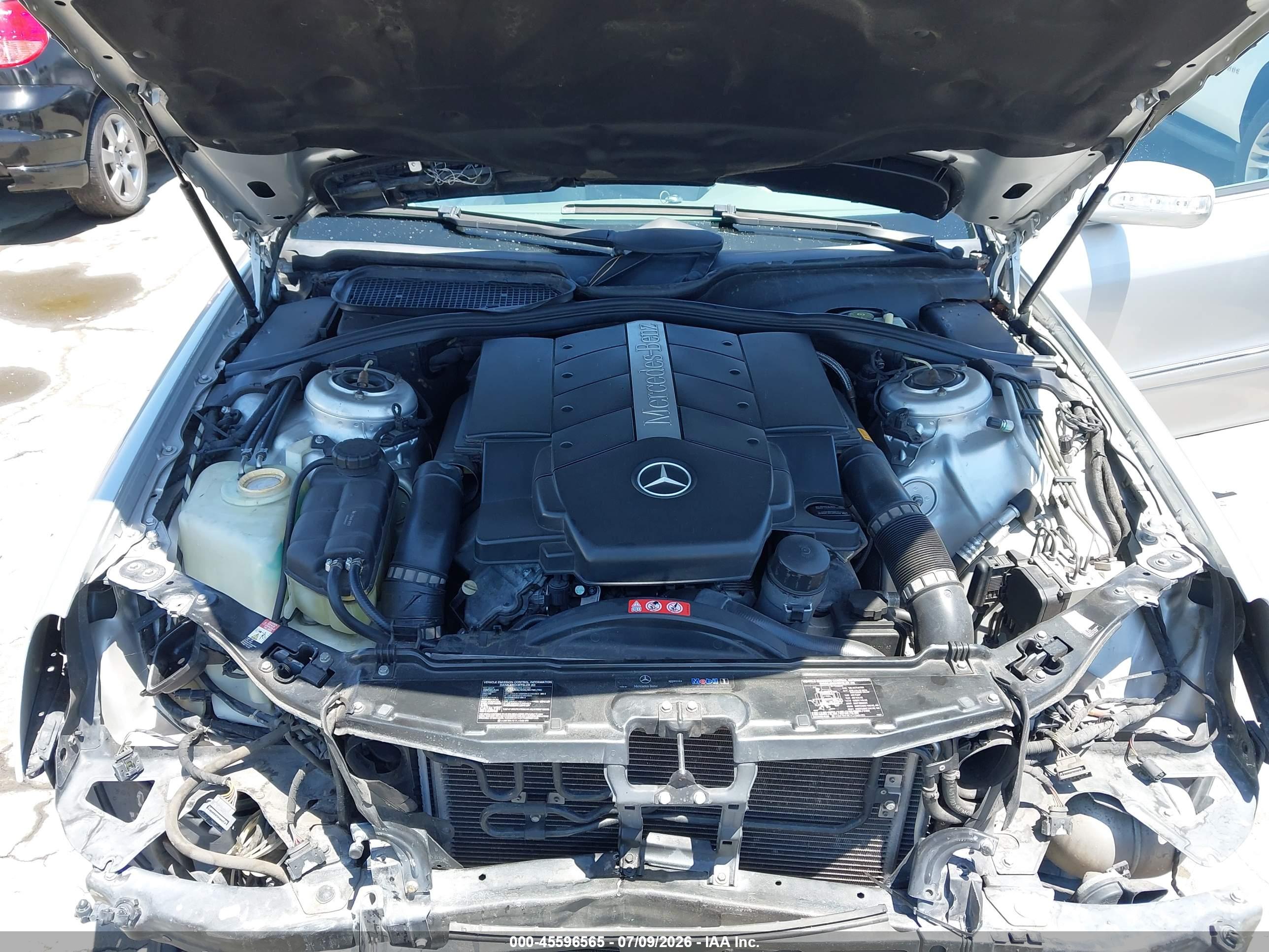 2004 MERCEDES-BENZ S 500 S500