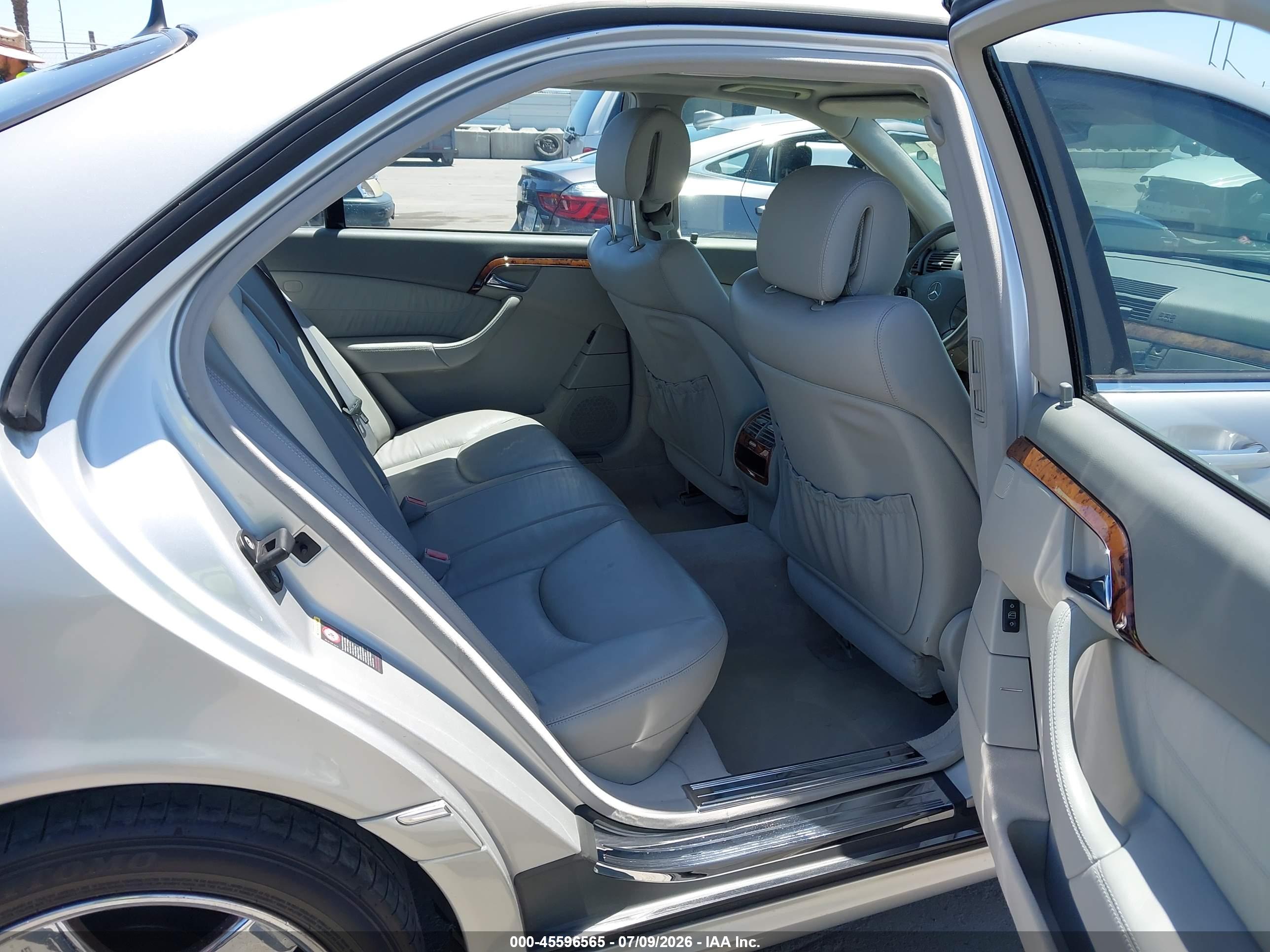 2004 MERCEDES-BENZ S 500 S500