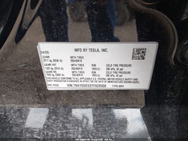 2026 TESLA MODEL Y