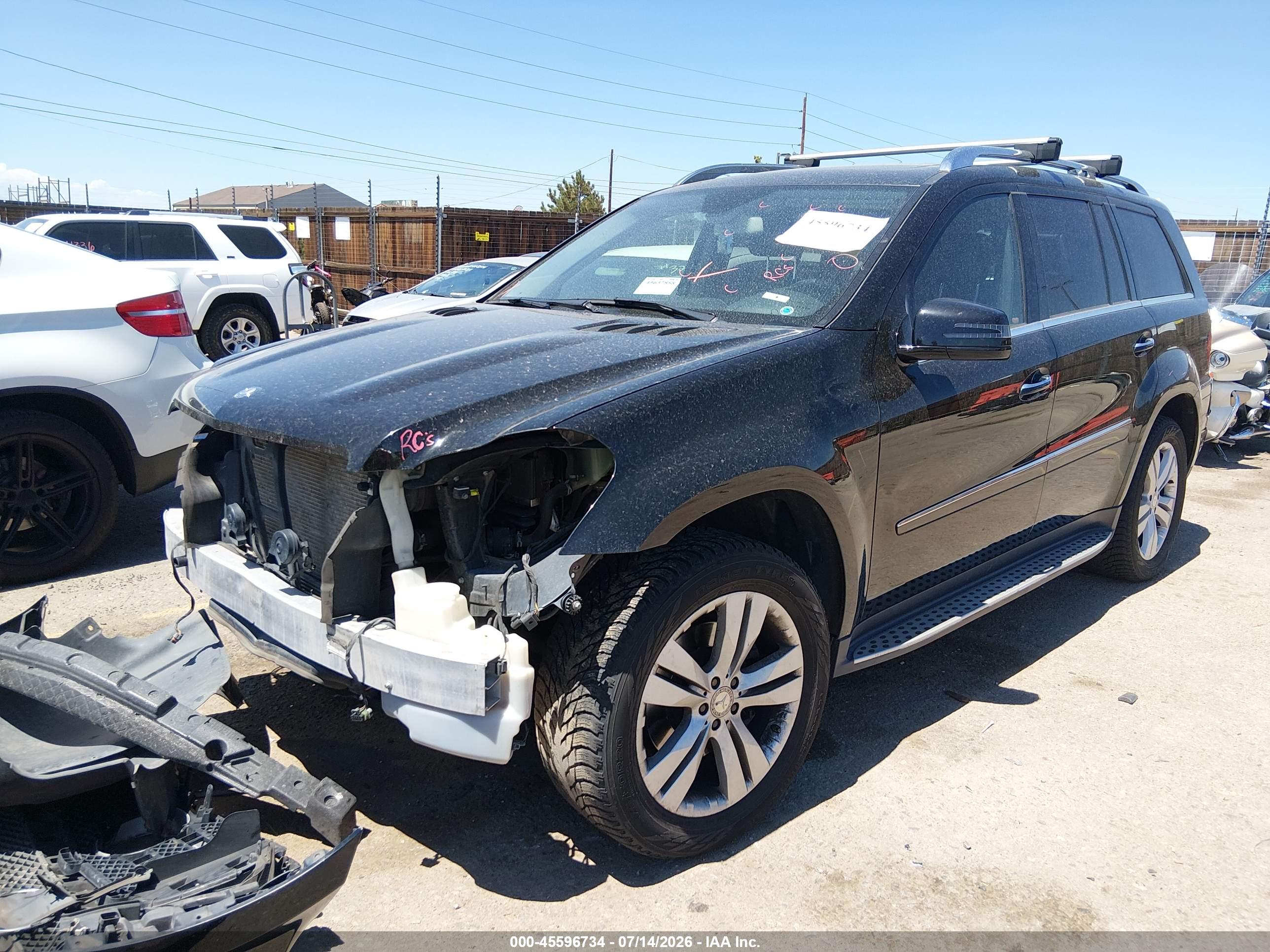 2012 MERCEDES-BENZ GL 450 4MATIC