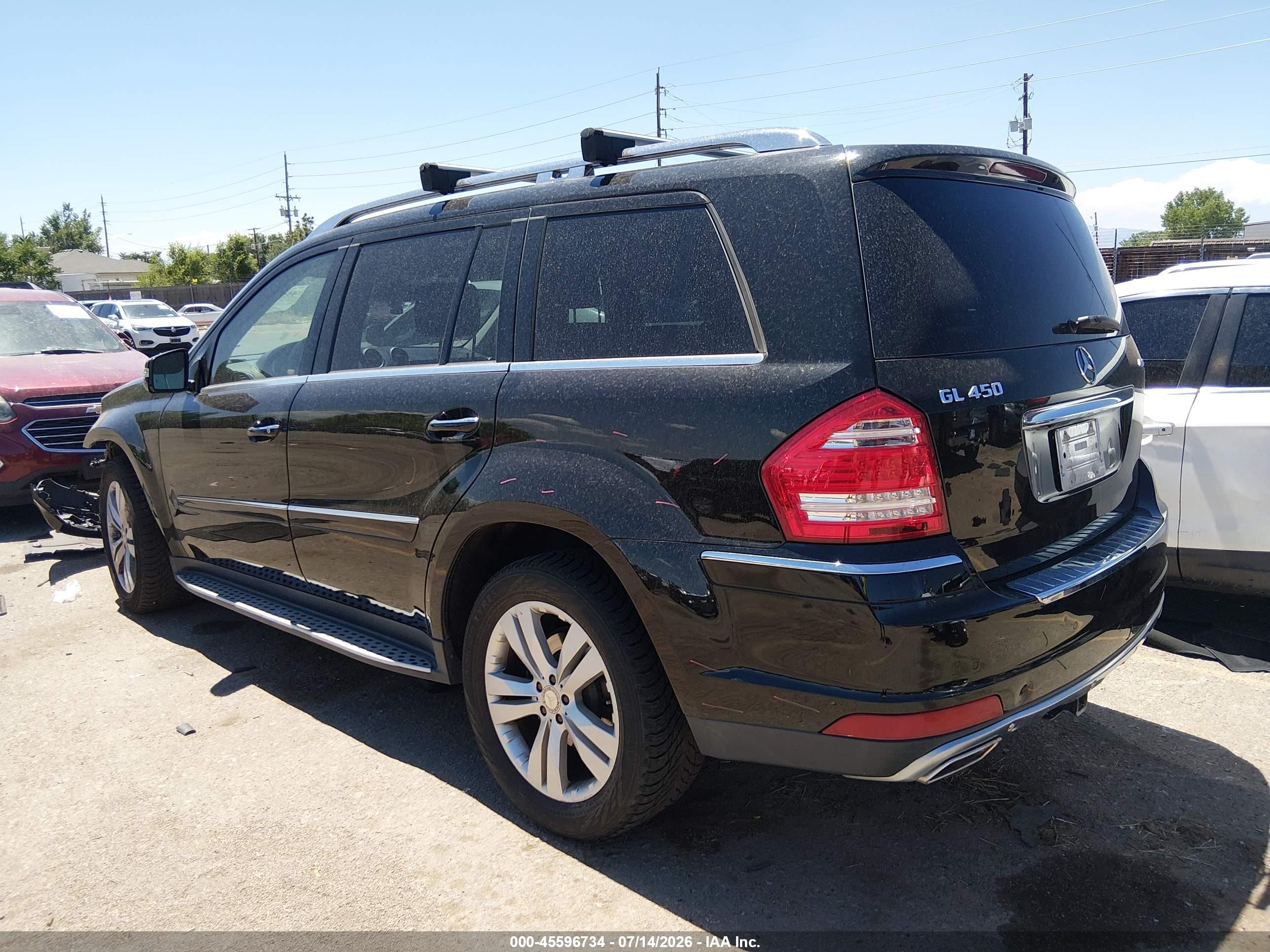 2012 MERCEDES-BENZ GL 450 4MATIC