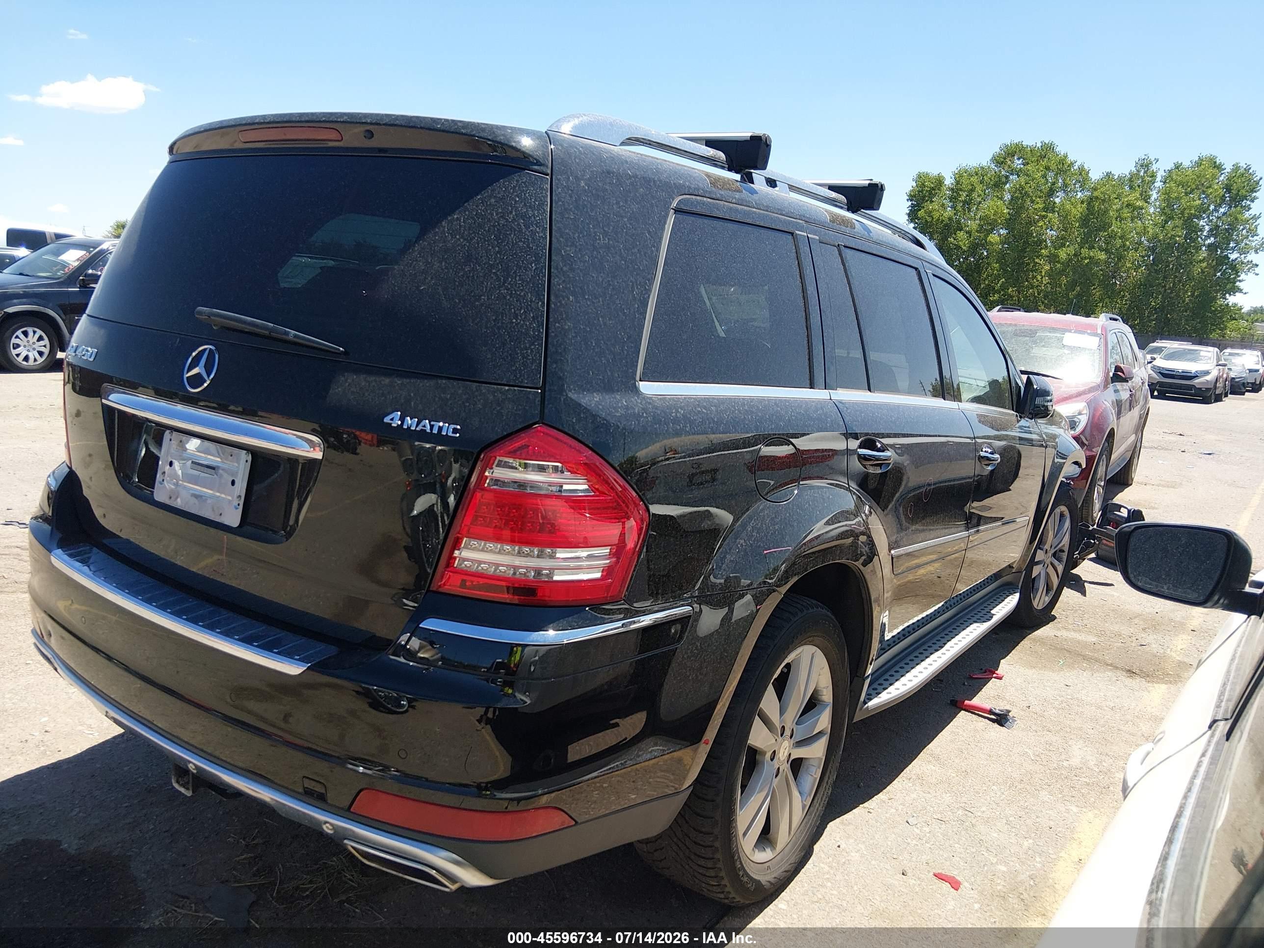 2012 MERCEDES-BENZ GL 450 4MATIC