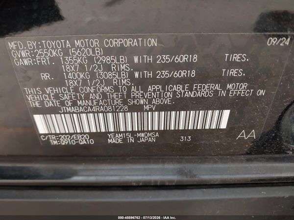 2024 TOYOTA BZ4X XLE
