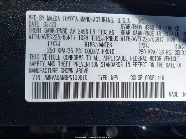 2023 MAZDA CX-50 2.5 S SELECT