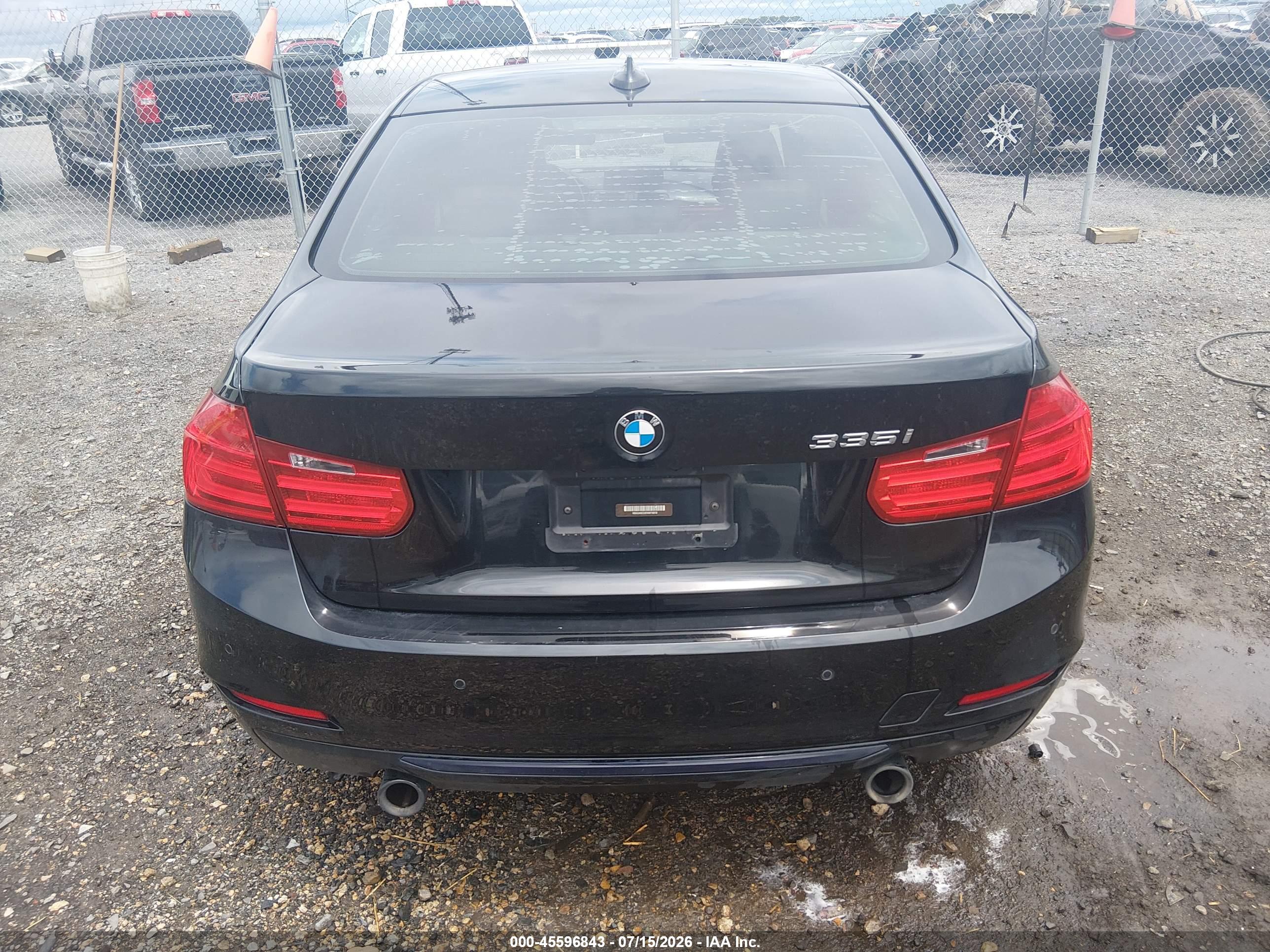 2015 BMW 335I