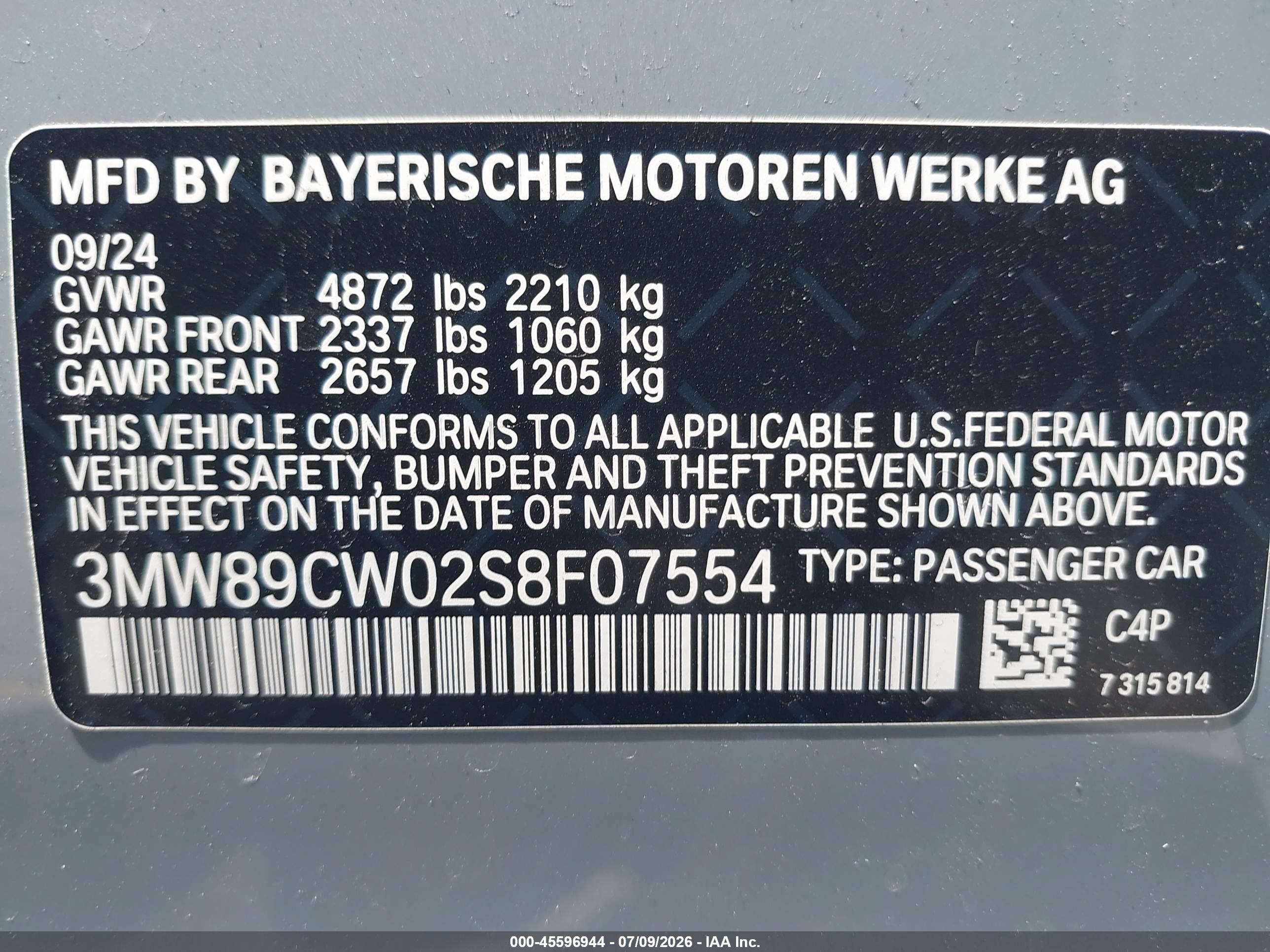 2025 BMW 330I XDRIVE
