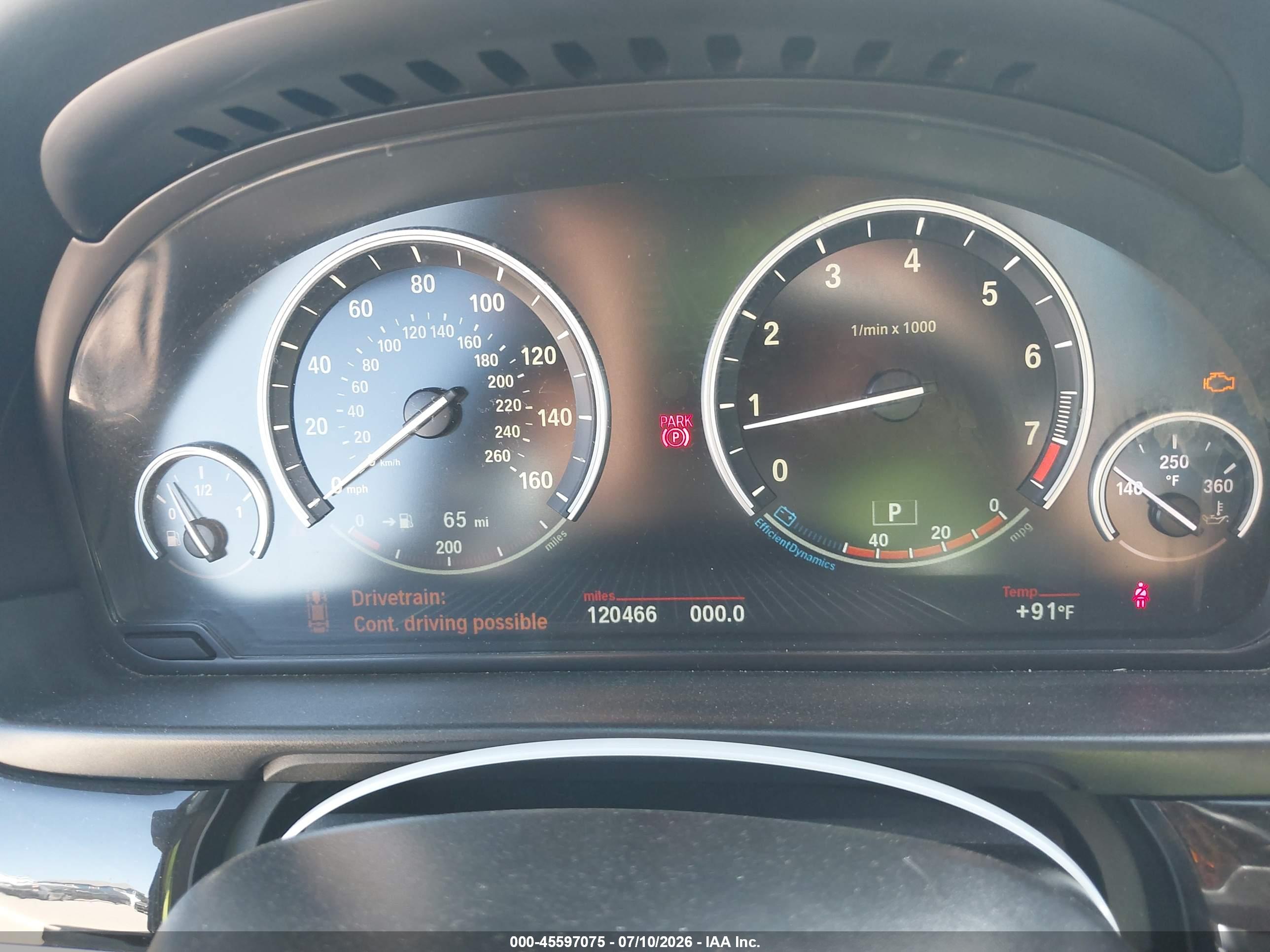 2016 BMW 550I