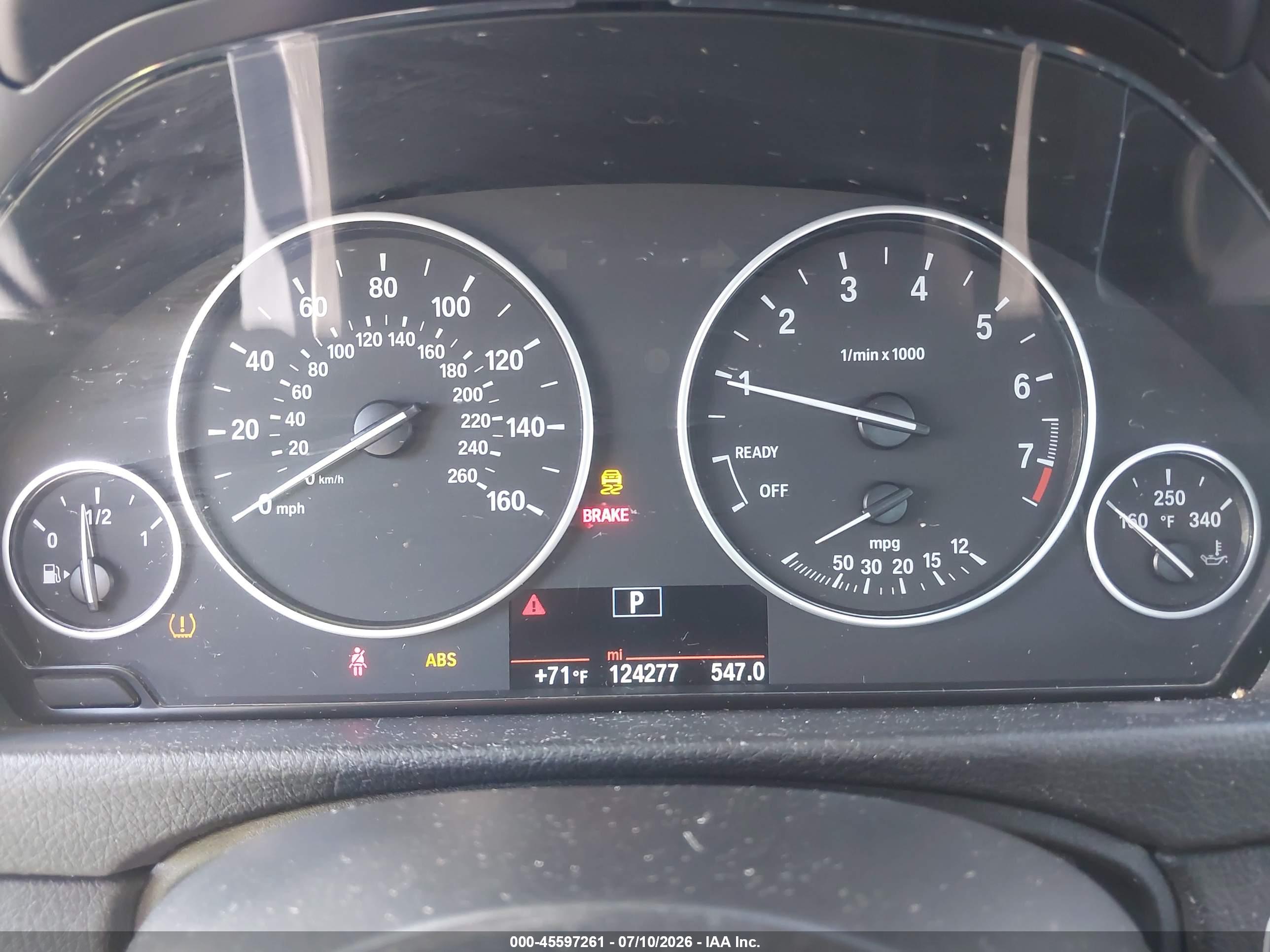 2015 BMW 320I XDRIVE