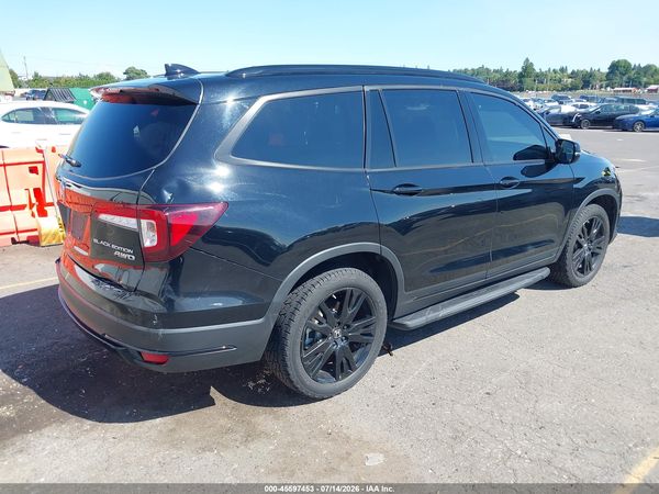 2021 HONDA PILOT AWD BLACK EDITION