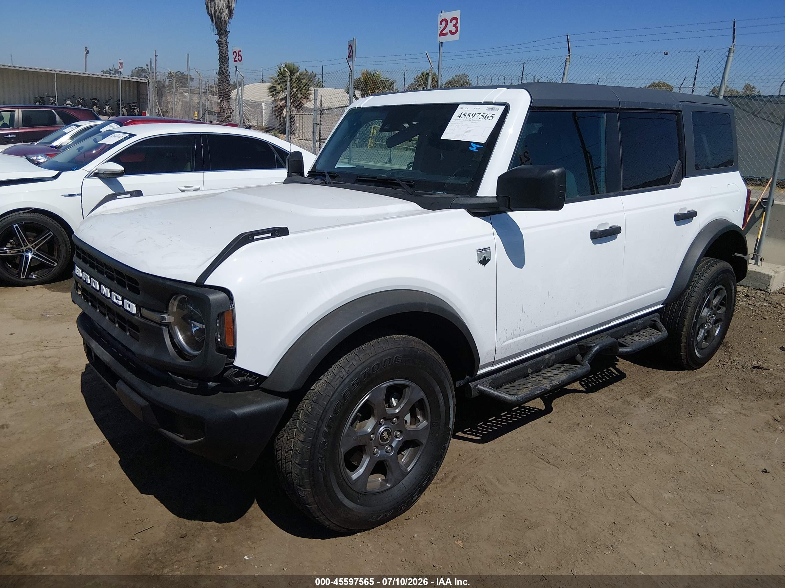 2025 FORD BRONCO BIG BEND — I2