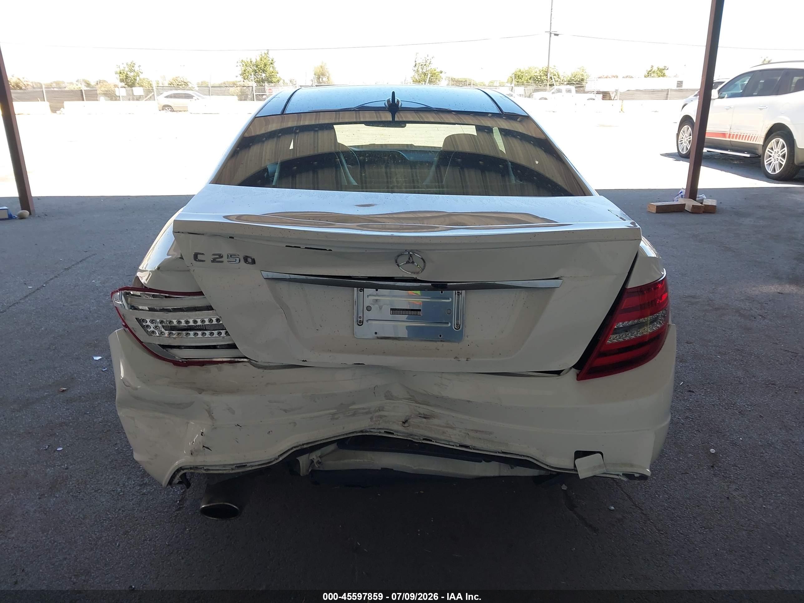 2013 MERCEDES-BENZ C 250 C250