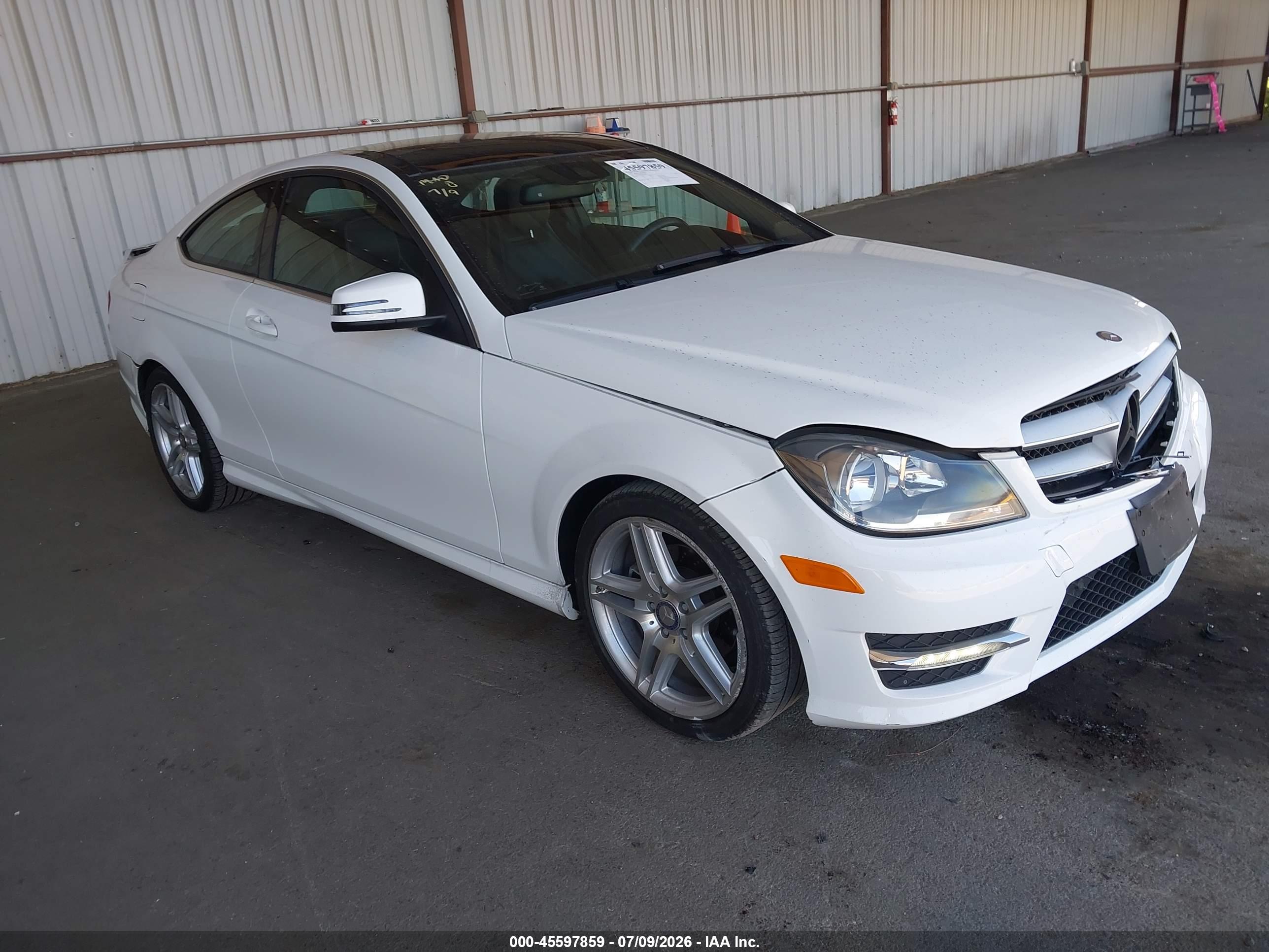 2013 MERCEDES-BENZ C 250 C250