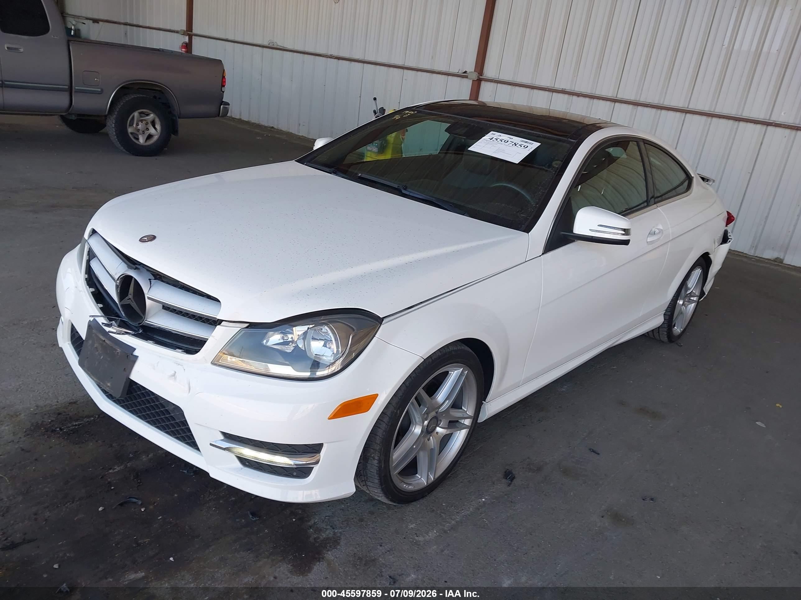 2013 MERCEDES-BENZ C 250 C250