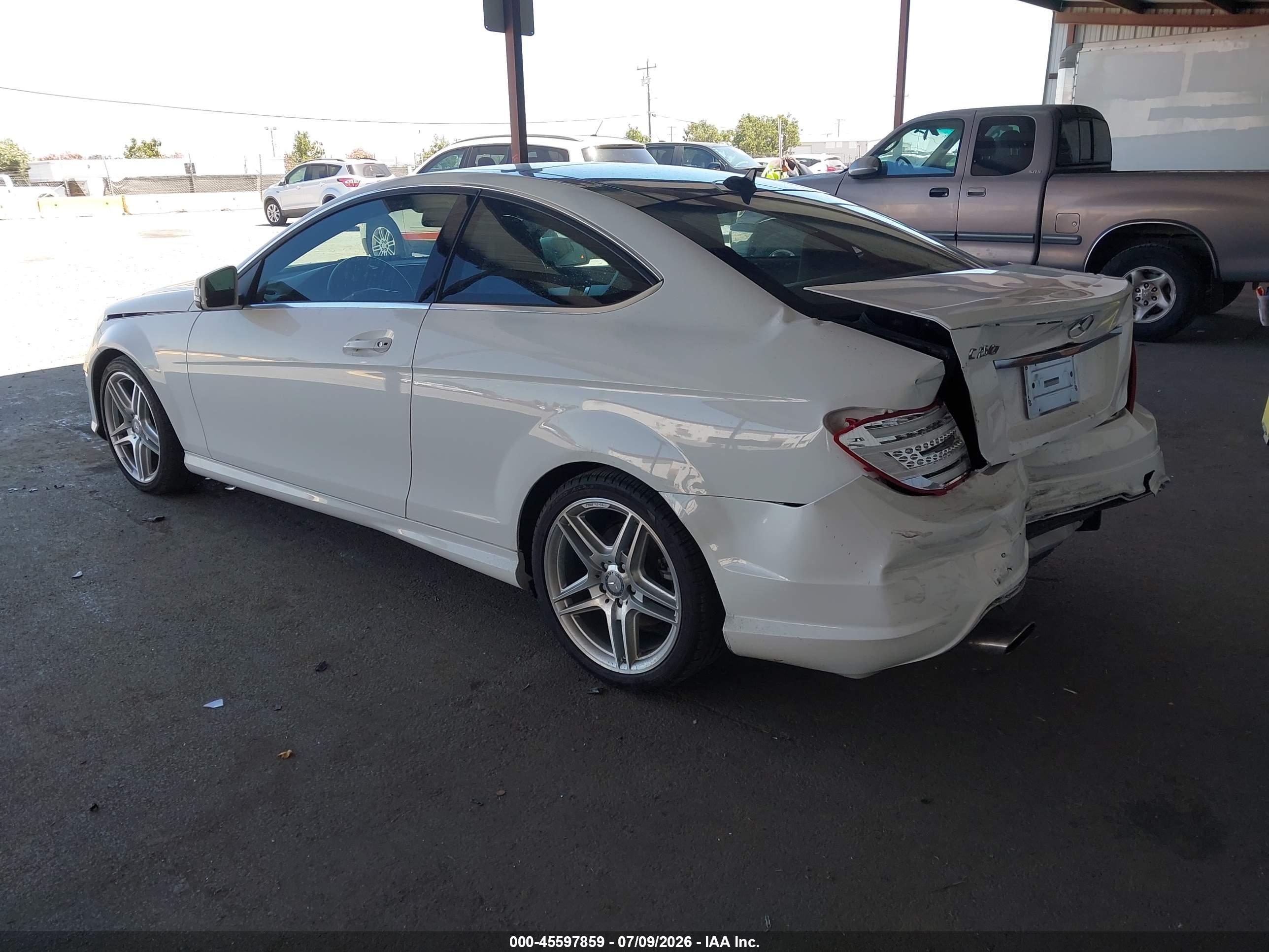 2013 MERCEDES-BENZ C 250 C250