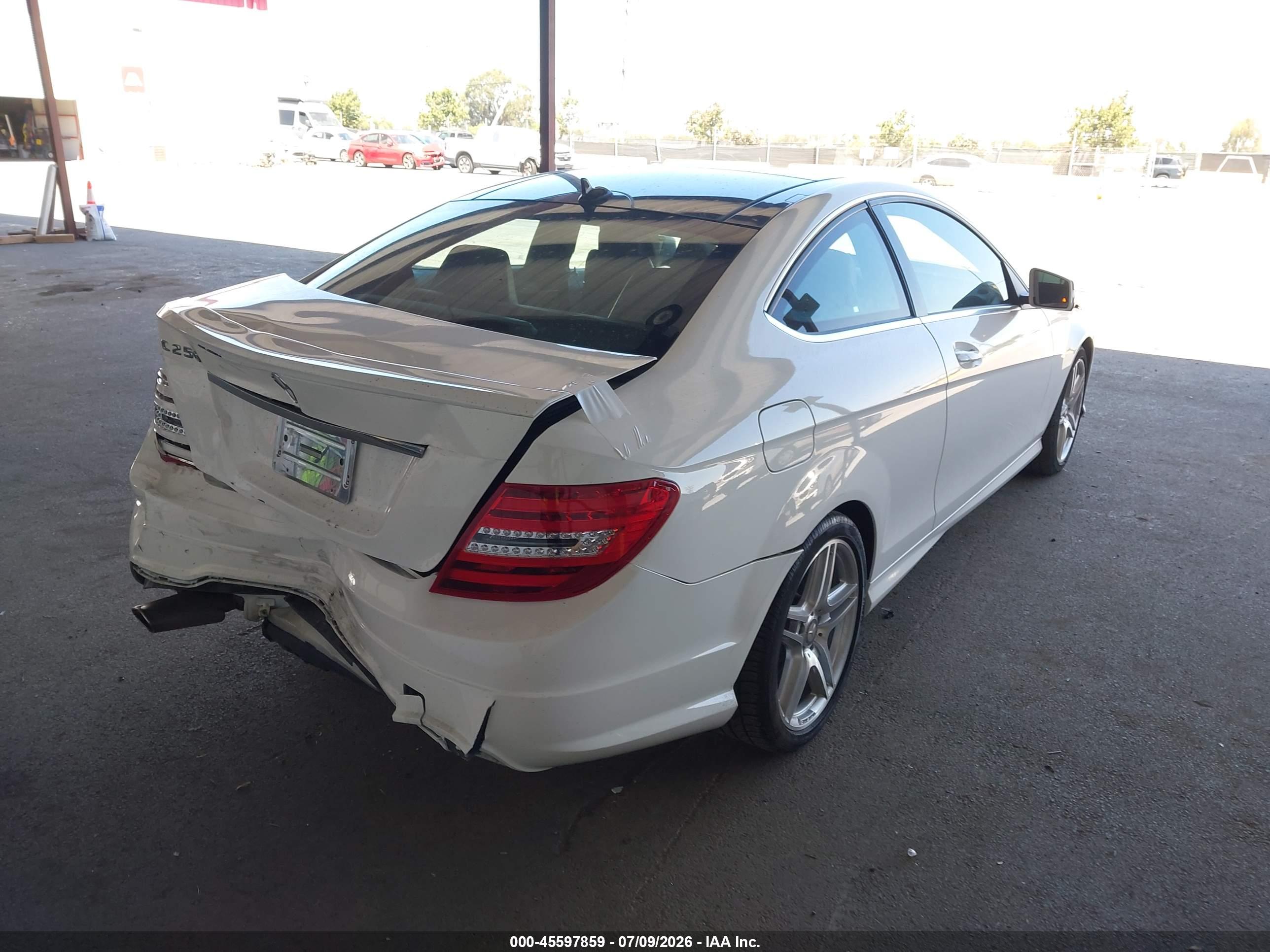 2013 MERCEDES-BENZ C 250 C250
