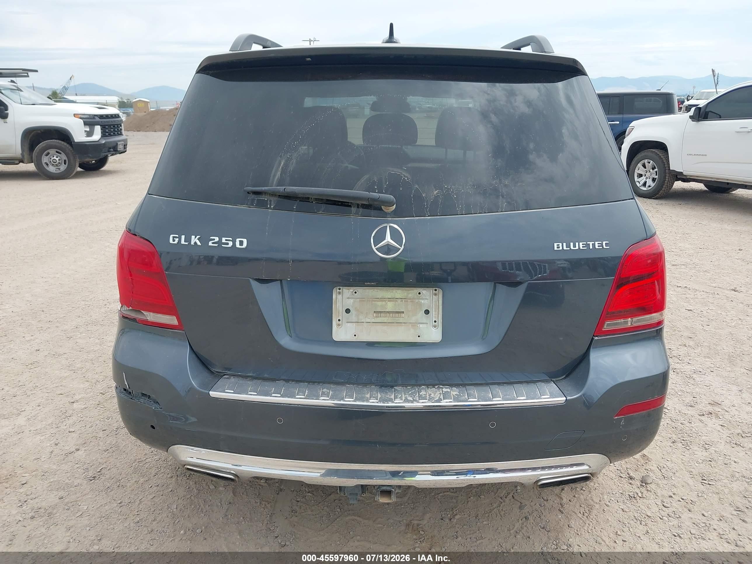 2014 MERCEDES-BENZ GLK 250 BLUETEC 4MATIC