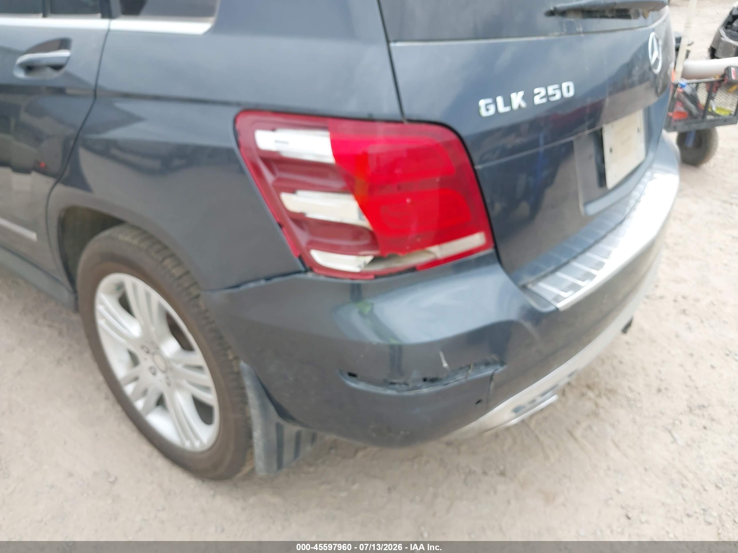 2014 MERCEDES-BENZ GLK 250 BLUETEC 4MATIC