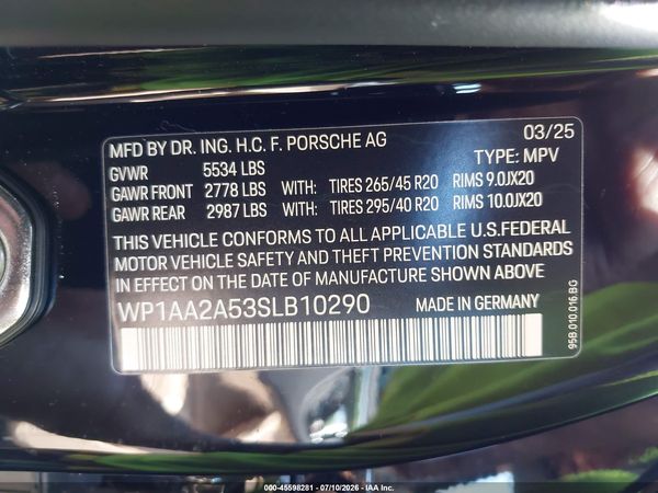 2025 PORSCHE MACAN T