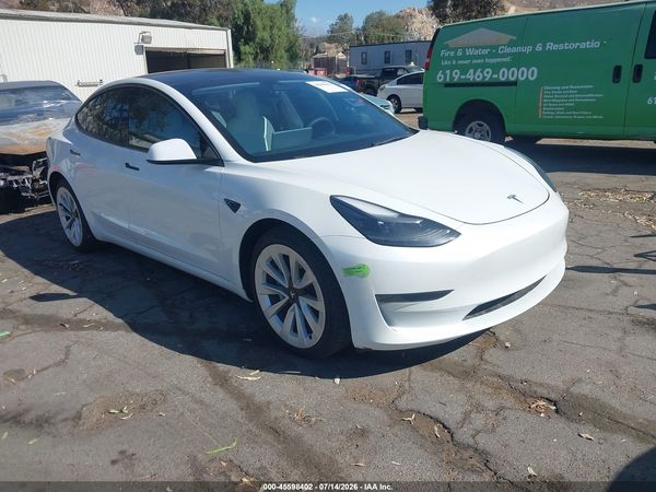 2022 TESLA MODEL 3 REAR-WHEEL DRIVE