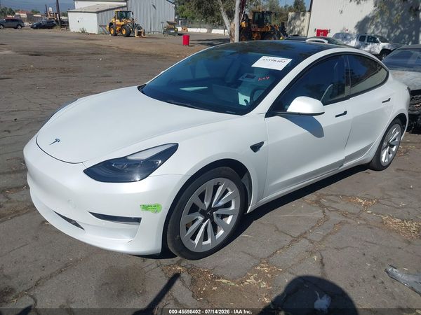 2022 TESLA MODEL 3 REAR-WHEEL DRIVE