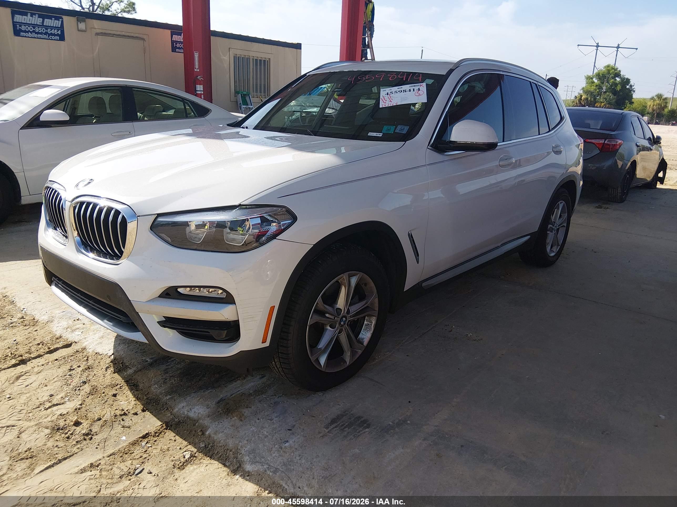 2019 BMW X3 SDRIVE30I