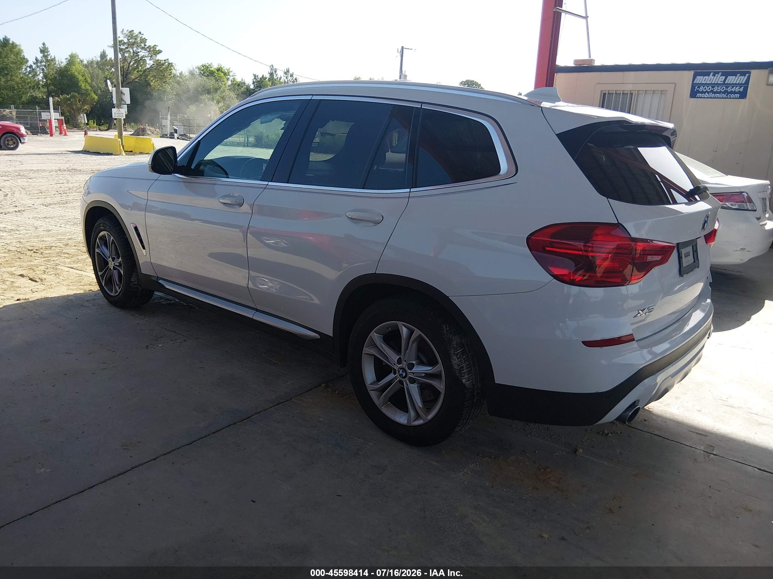 2019 BMW X3 SDRIVE30I