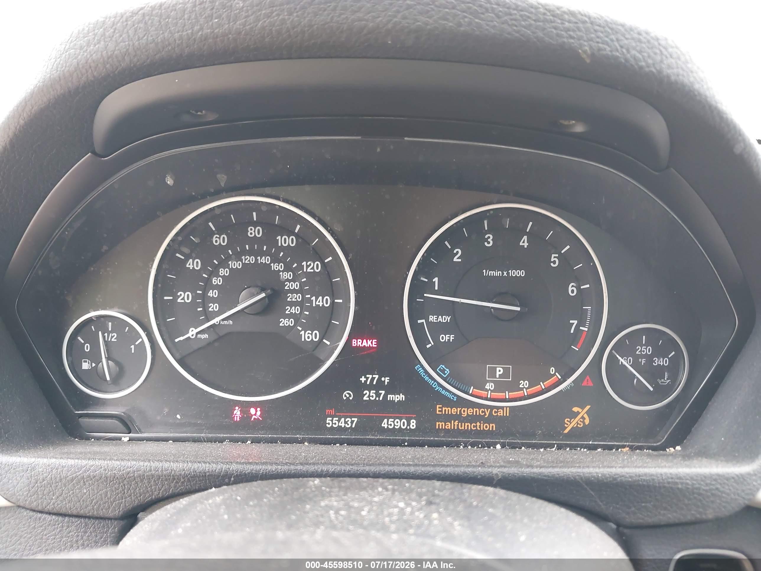 2018 BMW 320I XDRIVE