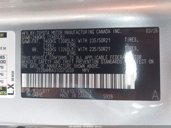 2026 LEXUS RX 350 PREMIUM+
