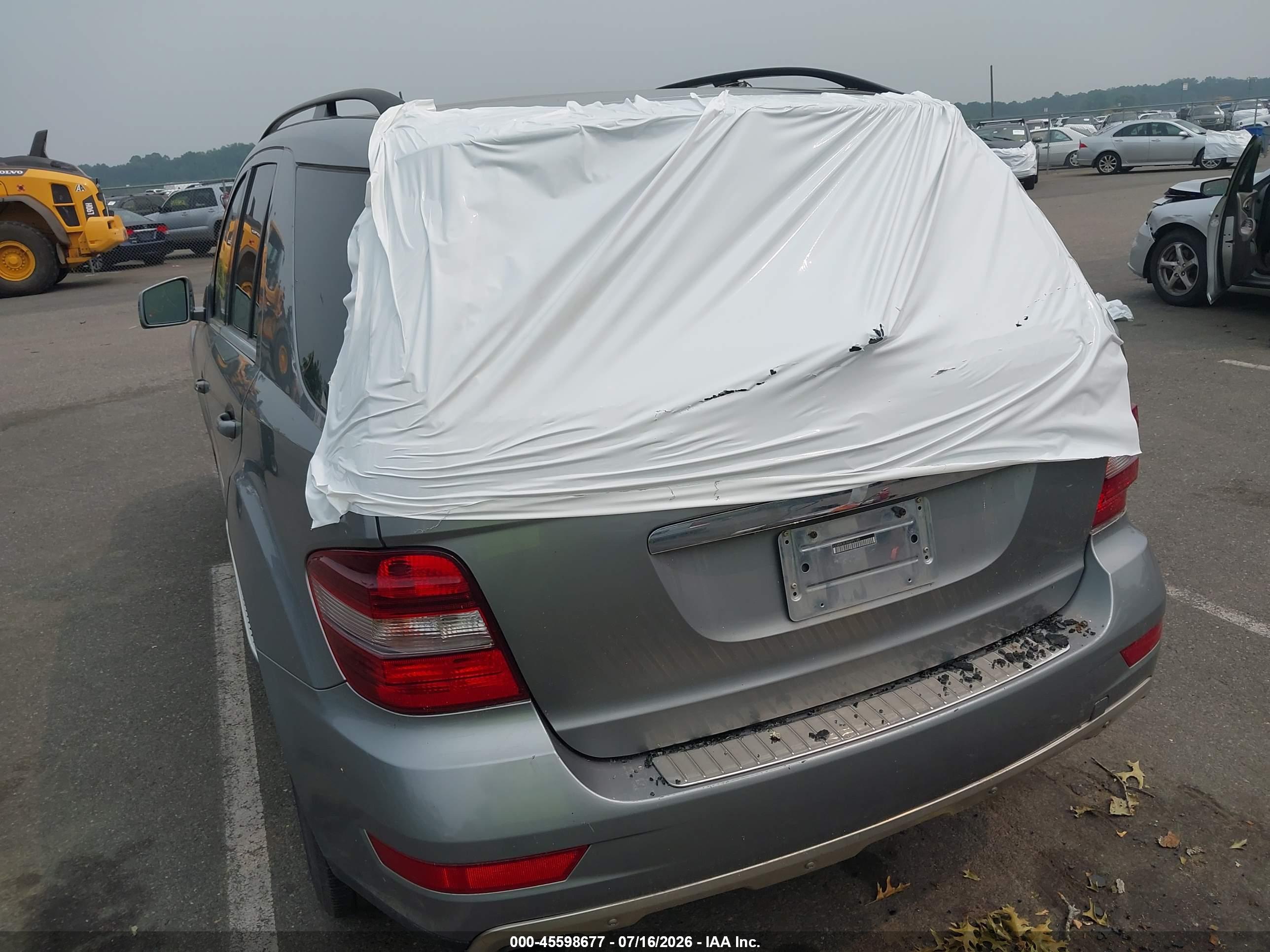 2011 MERCEDES-BENZ ML 350 ML350 4-MATIC