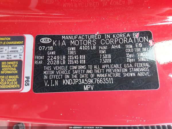2019 KIA SOUL +