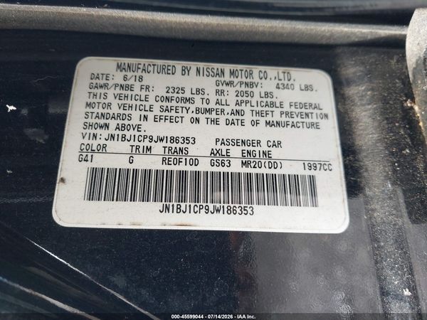 2018 NISSAN ROGUE SPORT SL