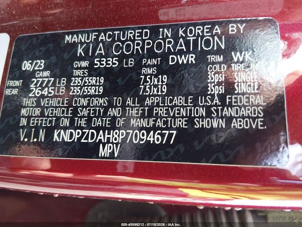 2023 KIA SPORTAGE PLUG-IN HYBRID X-LINE PRESTIGE
