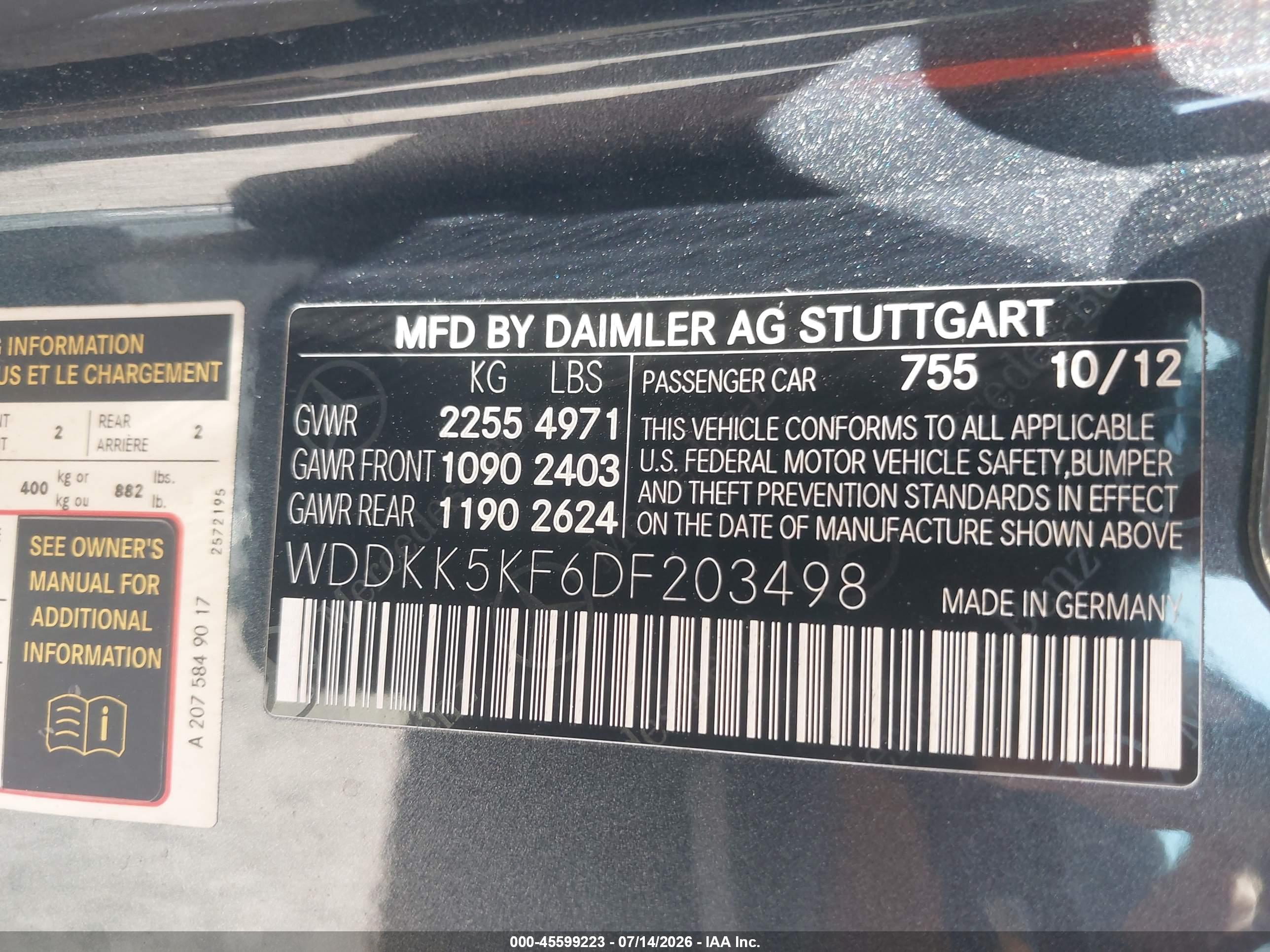 2013 MERCEDES-BENZ E 350 E350