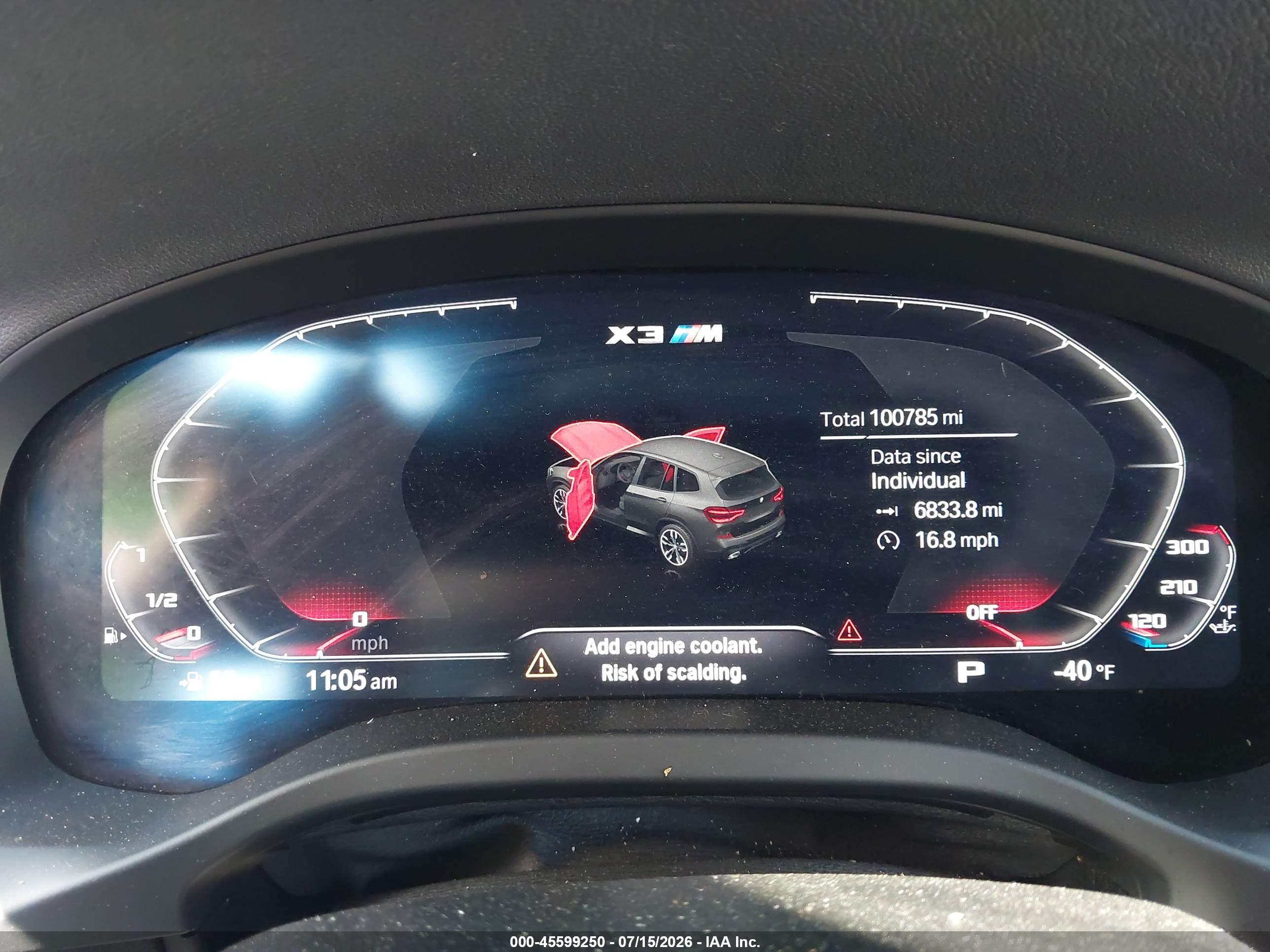 2021 BMW X3 M40I