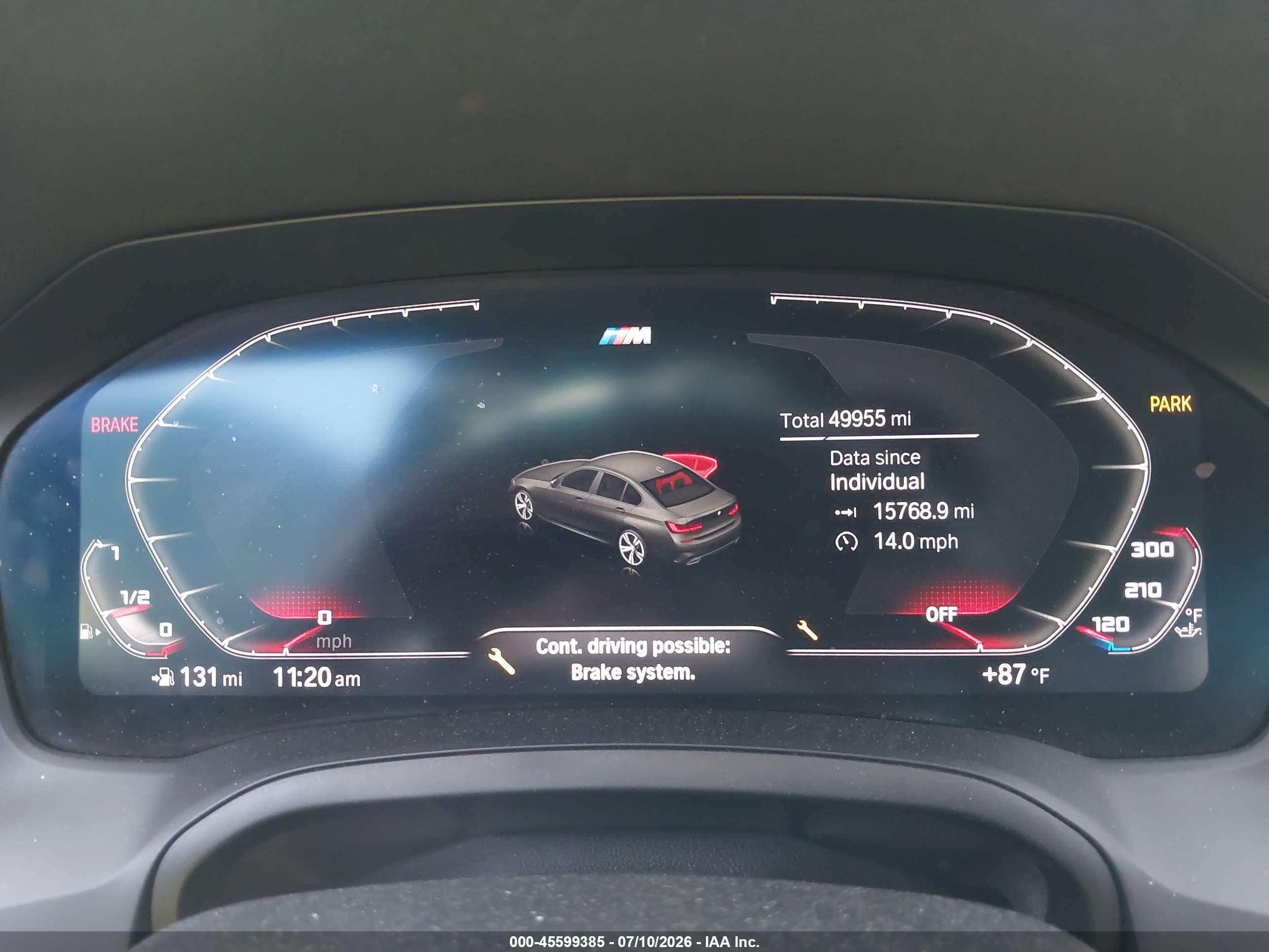 2020 BMW M340I M340I XDRIVE