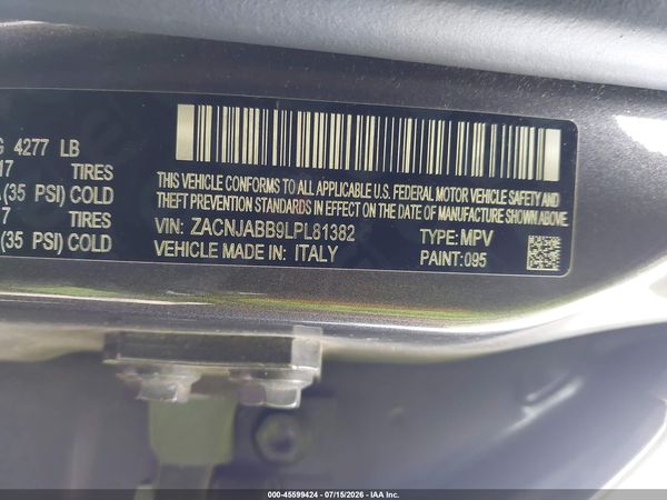2020 JEEP RENEGADE LATITUDE FWD