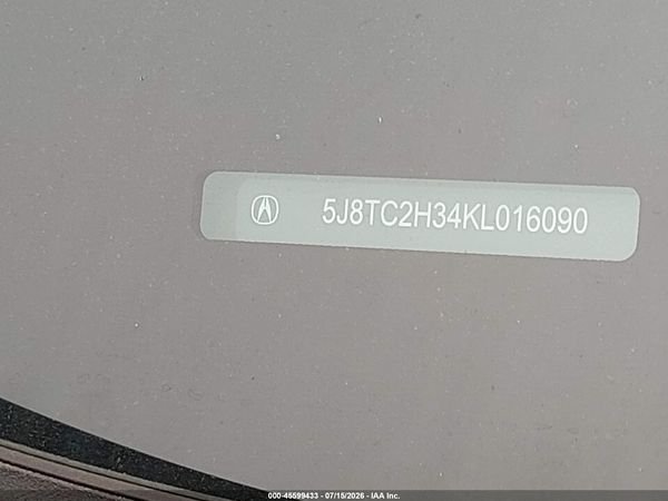 2019 ACURA RDX STANDARD