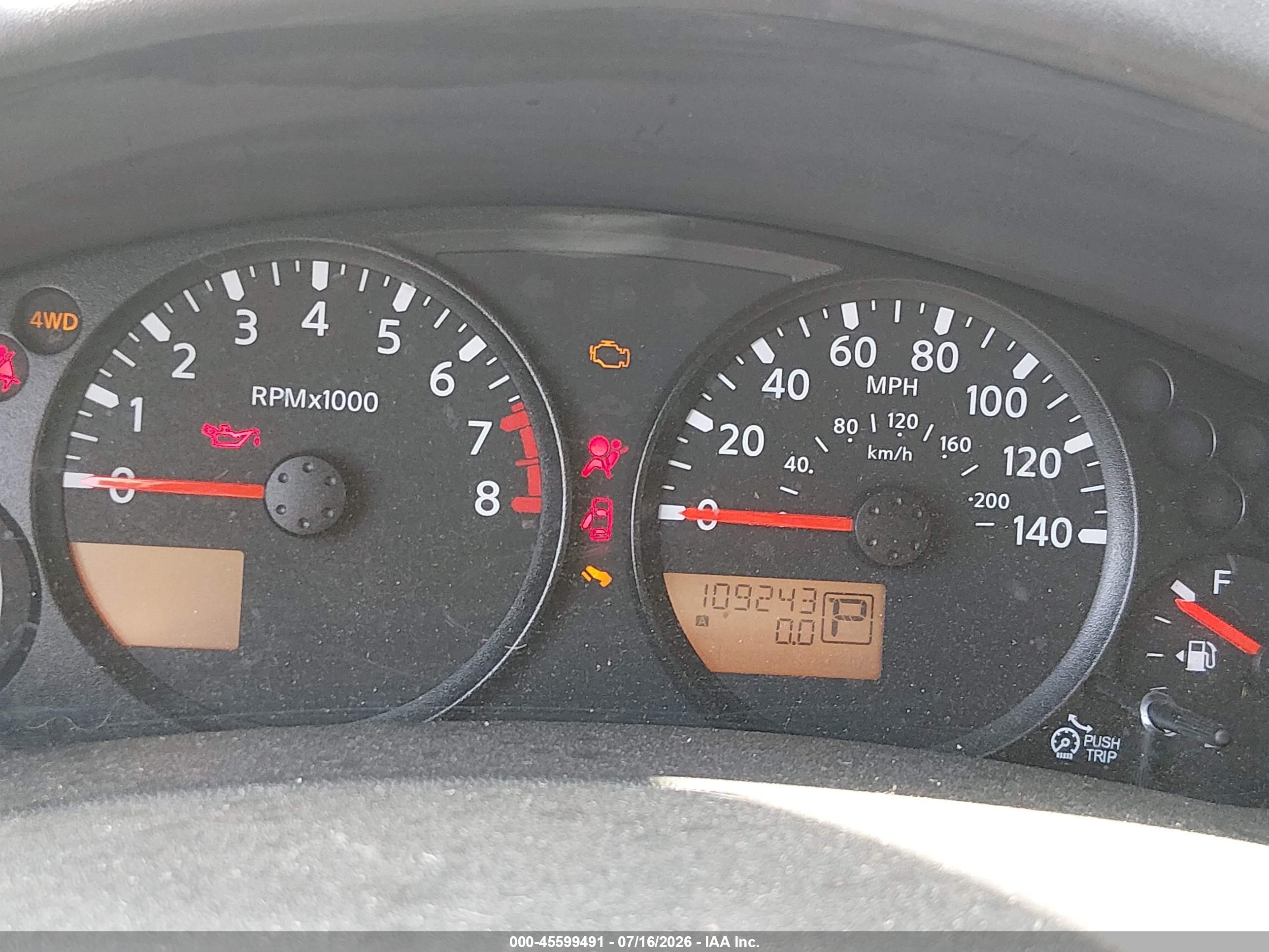 2021 NISSAN FRONTIER KING CAB SV 4X4