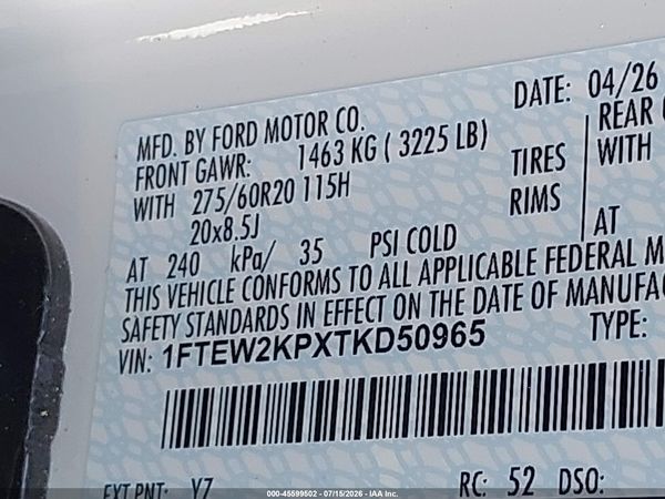 2026 FORD F-150 STX